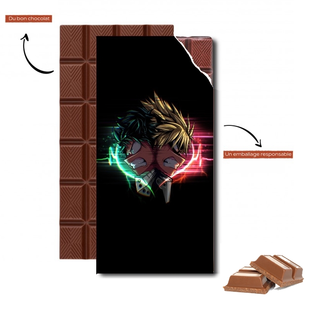 Tablette de chocolat personnalisé Rivals