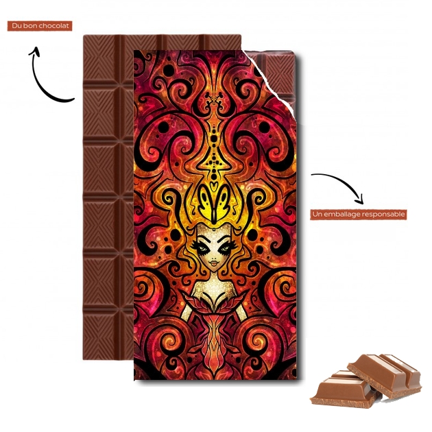 Tablette de chocolat personnalisé She Devil