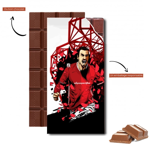 Tablette de chocolat personnalisé The Devil wears Swedish