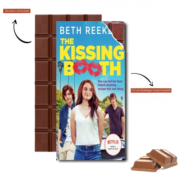 Tablette de chocolat personnalisé The Kissing Booth