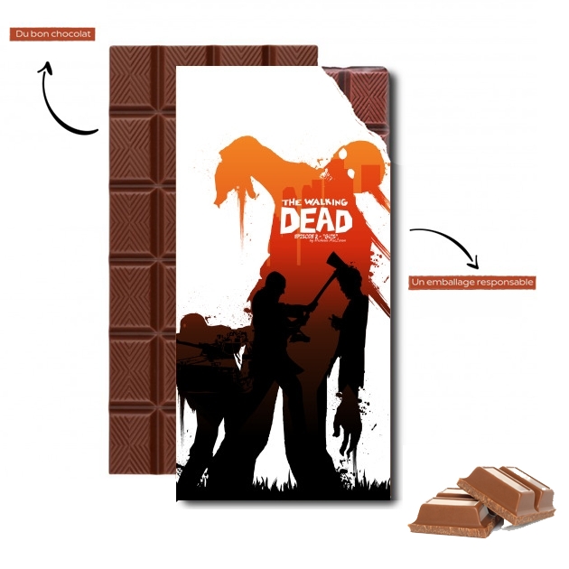 Tablette de chocolat personnalisé TWD Collection: Episode 2 - Guts