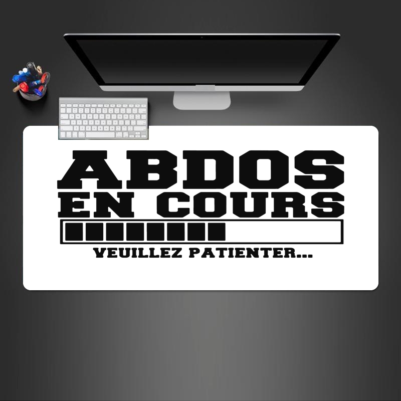 Tapis de souris géant Abdos en cours