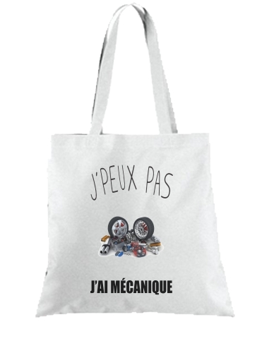 Tote Bag  Sac Je peux pas j'ai mécanique