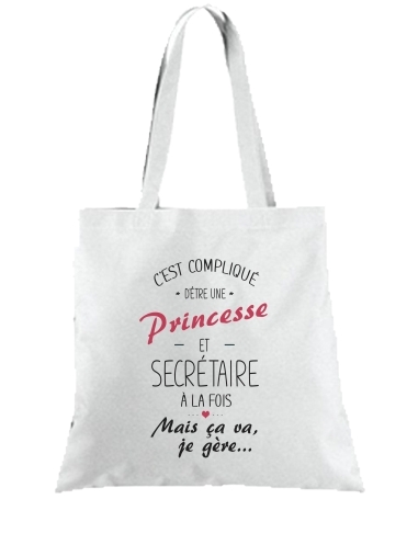 Tote Bag  Sac Princesse et secrétaire