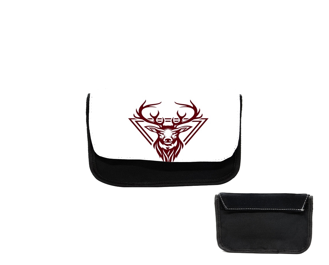 Trousse Vintage deer hunter logo