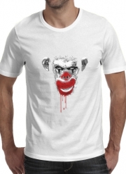 T-Shirt Manche courte cold rond Evil Monkey Clown