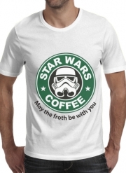 T-Shirt Manche courte cold rond Stormtrooper Coffee inspired by StarWars