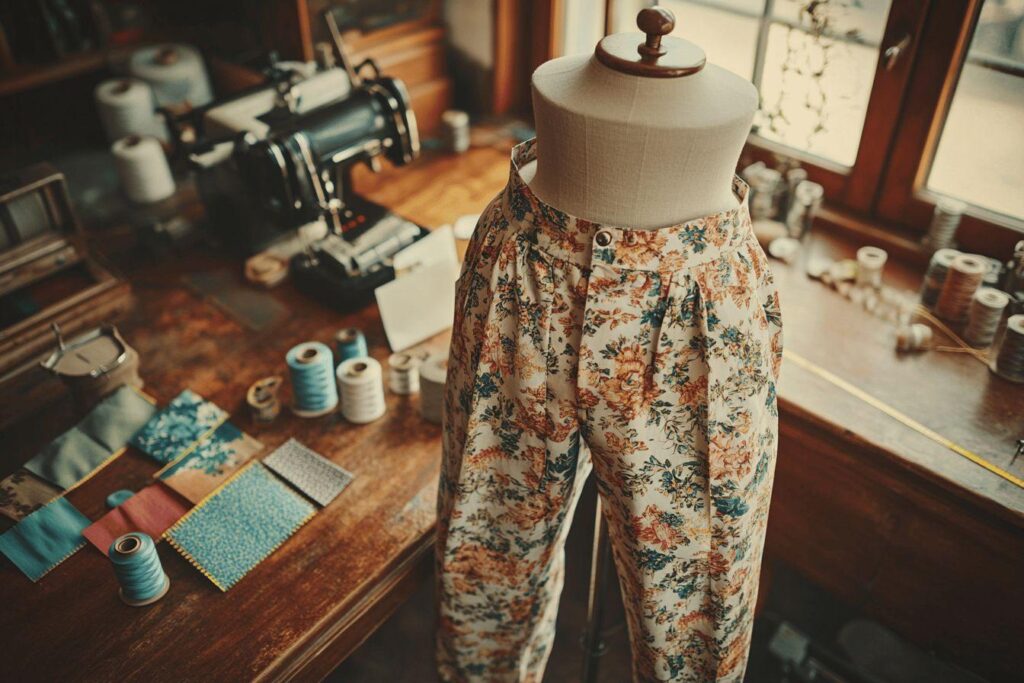 Le pantalon : patron de couture PDF pour pantalon oversize, ceinture et accessoires