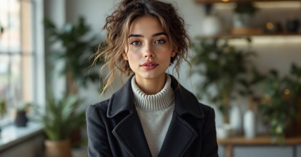 Vêtements d'occasion en ligne : sélection de pièces vintage soigneusement disposées pour la revente